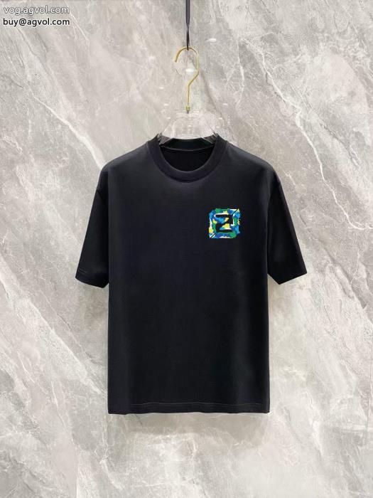 FENDIブランド コピー 品半袖Tシャツ夏の大人カジュアル超一流のブランド_0_2
