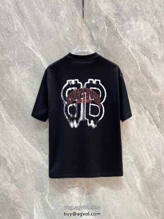 ブランド コピー  balenciaga半袖Tシャツ最安値2025即旬な装いに_0_2