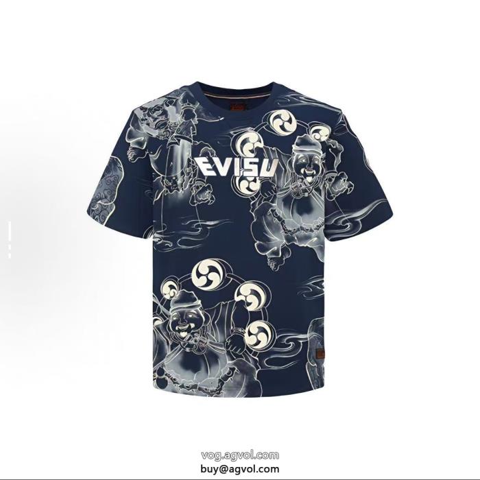 半袖Tシャツ速達発送少量入荷☆限定モデルEVISUコピー 商品 販売_0_0