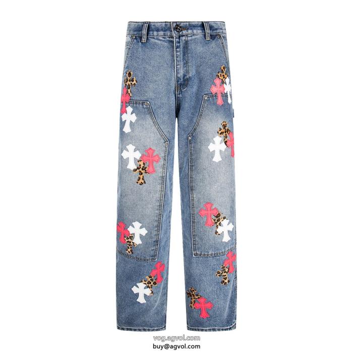 ジーンズ偽 ブランド 通販上品なカジュアルコーデに爆発的人気CHROME HEARTS_0_1