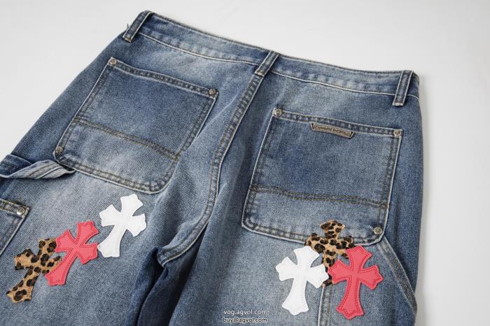 ジーンズ偽 ブランド 通販上品なカジュアルコーデに爆発的人気CHROME HEARTS_0_2