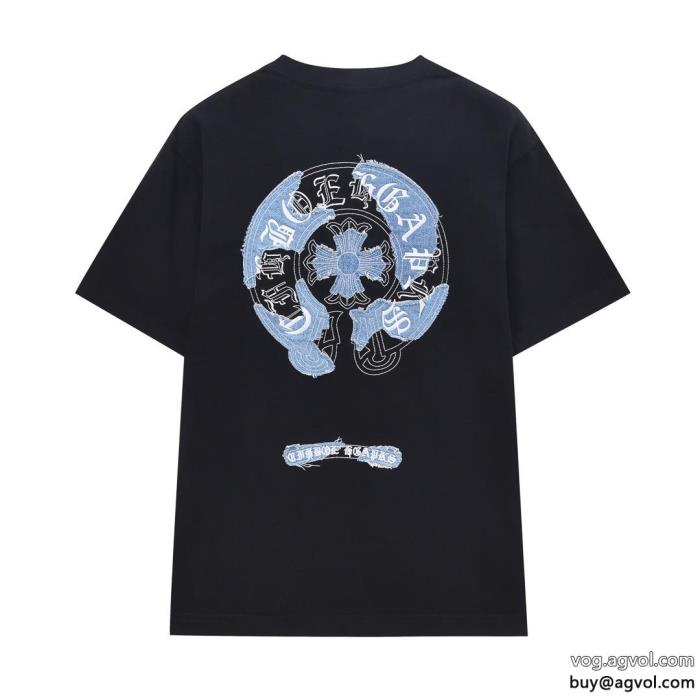 CHROME HEARTS夏の必須アイテムを話題が沸騰中半袖Tシャツ偽 ブランド_0_5