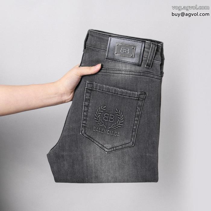 balenciagaコピー ブランド通勤の定番23新作限定版プリントジーンズ_0_2
