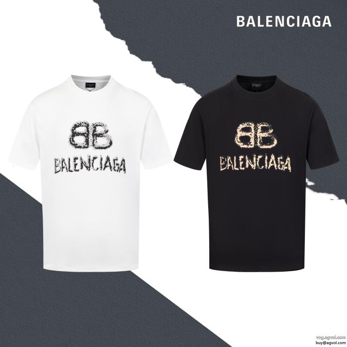 バレンシアガコピー 通販半袖Tシャツ元気な印象にカジュアルで気分爽快_0_1