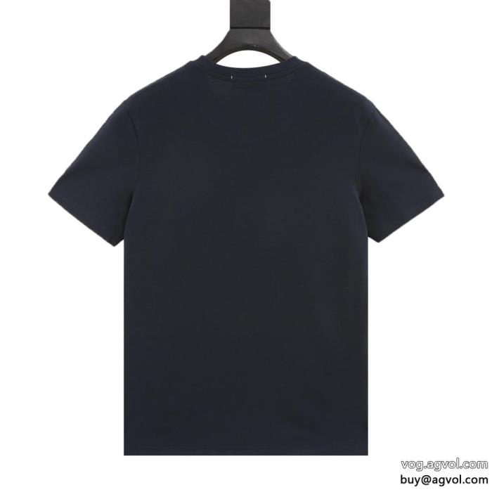 偽 ブランド 23新作限定版プリント優しげ人気アイテムトムブラウン半袖Tシャツ_0_2