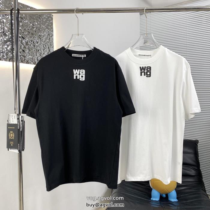 ALEXANDER WANGコピー ブランド23SS洗練デザイン完売在庫確保半袖Tシャツ_0_5