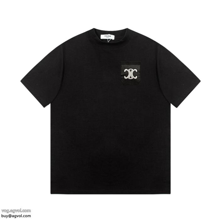 2025人気新作が登場お買い得セリーヌブランド 偽物 通販半袖Tシャツ_0_3