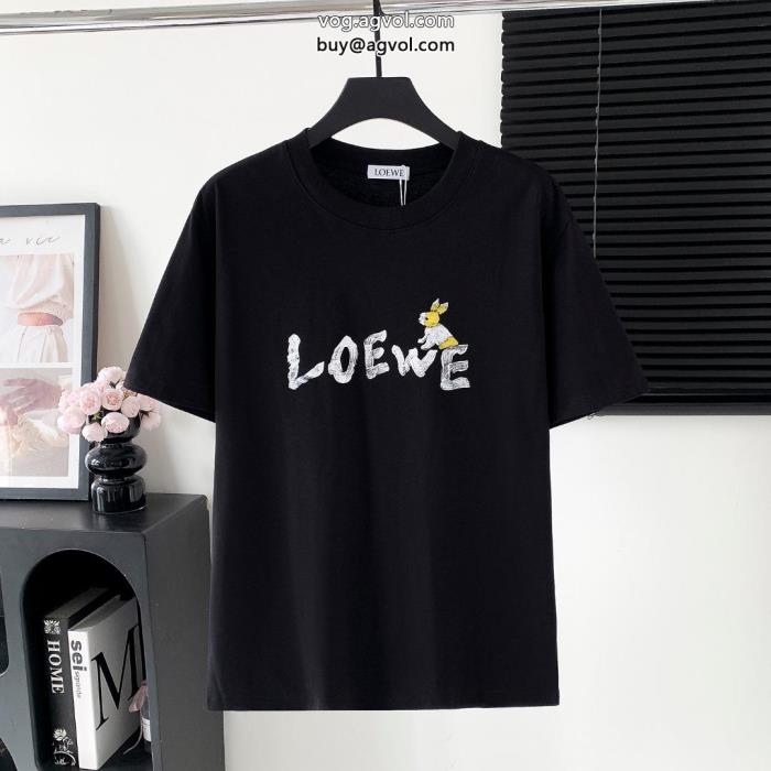 半袖Tシャツ欲しい可愛く新鮮大人気オリジナル偽物 ブランド 激安LOEWE_0_1