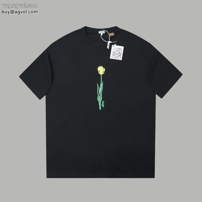 半袖Tシャツ激安 通販 専門LOEWE爽やかマルチ季節感もプラス2025新作_0_1