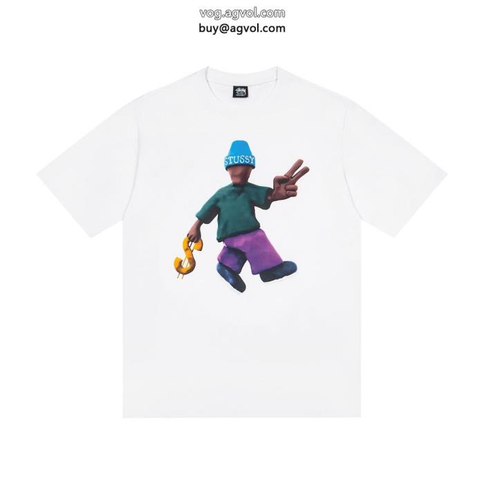 ステューシー半袖Tシャツブランド 偽物 通販大注目今季のベスト新作_0_3