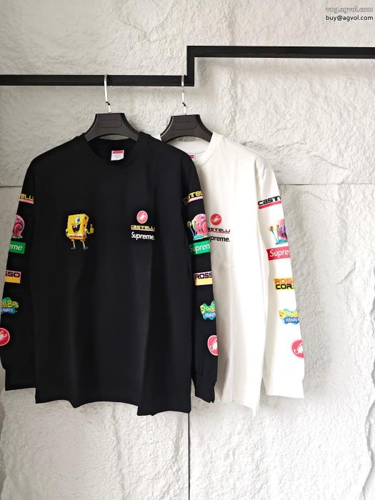 気分が上がる最新の2025アイテム長袖Tシャツ偽 ブランド 通販SUPREME_0_1