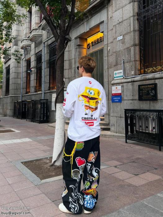 気分が上がる最新の2025アイテム長袖Tシャツ偽 ブランド 通販SUPREME_0_6