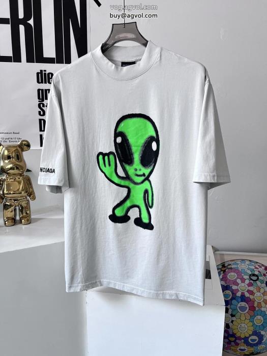 韓国ファッション存在感は抜群ブランド 通販 激安半袖Tシャツbalenciaga_0_0