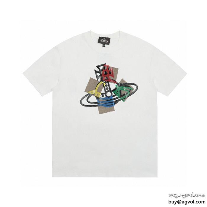 VIVIENNE WESTWOOD偽物 ブランド大人かっこいい今年風半袖Tシャツ_0_1