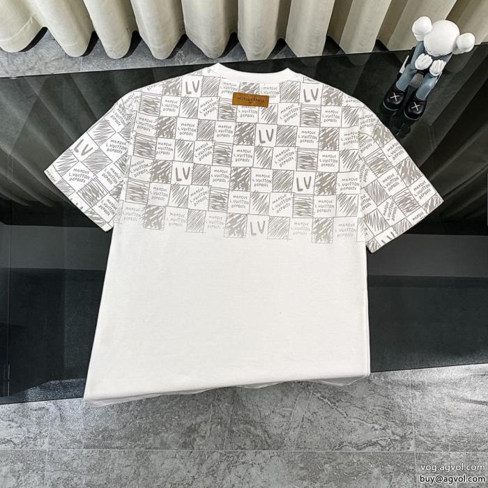 激安 ブランド 通販ルイ ヴィトン2025最新作大人っぽい半袖Tシャツ_0_1