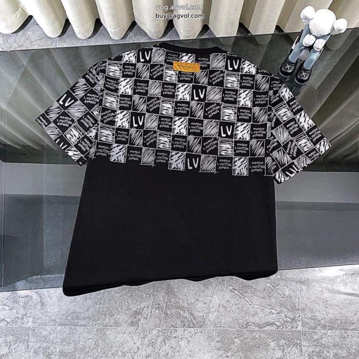 激安 ブランド 通販ルイ ヴィトン2025最新作大人っぽい半袖Tシャツ_0_2