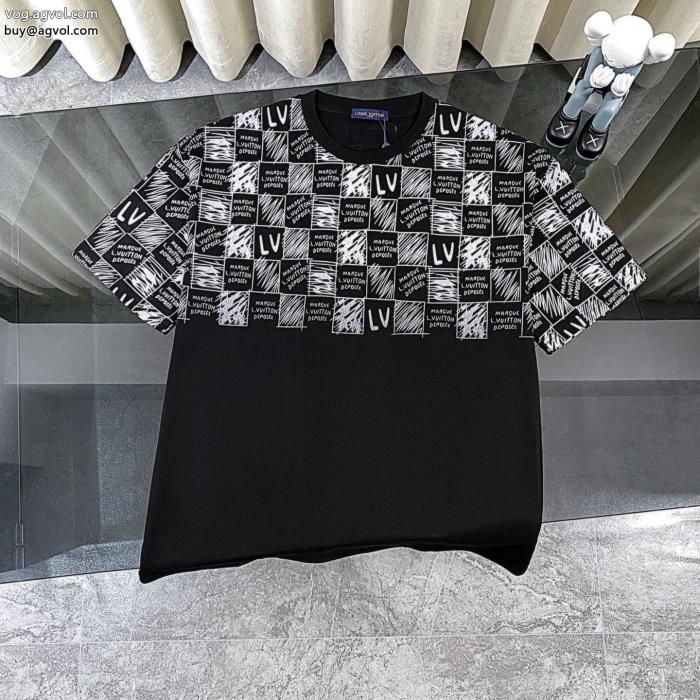 激安 ブランド 通販ルイ ヴィトン2025最新作大人っぽい半袖Tシャツ_0_4
