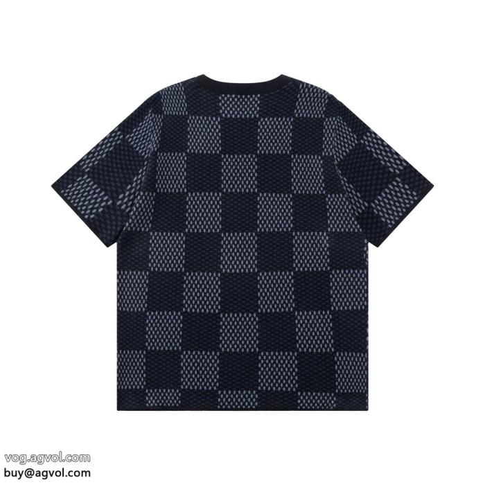お洒落な印象に23SS 異素材半袖TシャツLOUIS VUITTON激安 通販 専門_0_2