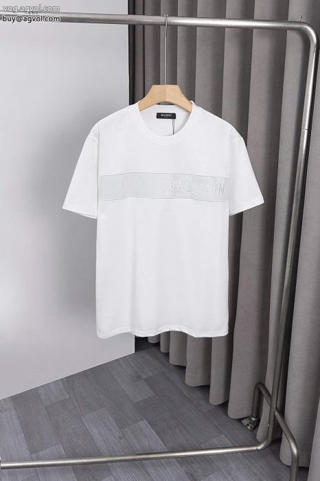 SS23極上発売上品に夏っぽさを感じる半袖Tシャツコピー 商品 販売BALMAIN_0_0