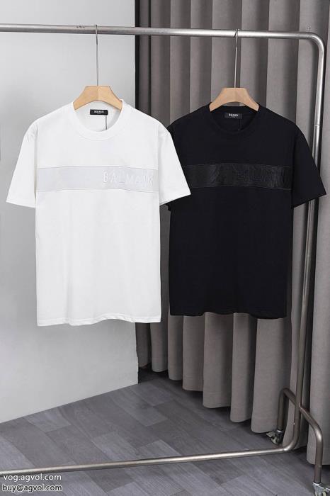 SS23極上発売上品に夏っぽさを感じる半袖Tシャツコピー 商品 販売BALMAIN_0_2