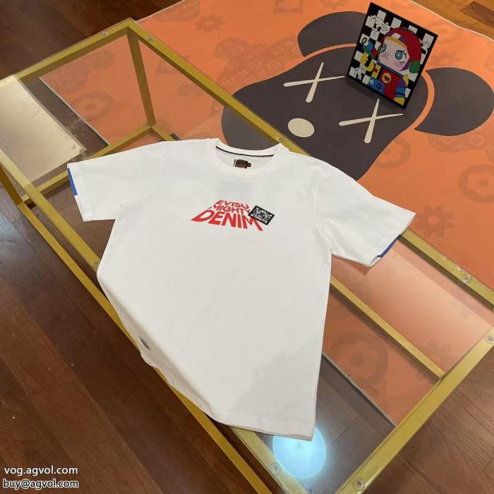 EVISUコピー ブランド 通販 安心半袖Tシャツ即発送最新作2025 在庫数限定_0_1