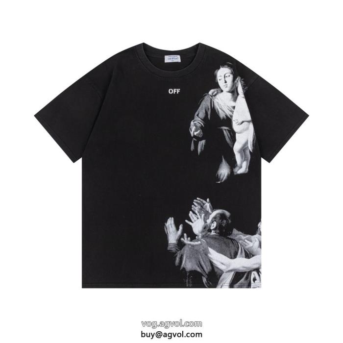 正規品保証232025先行販売半袖Tシャツオフホワイトブランド コピー s 級_0_0