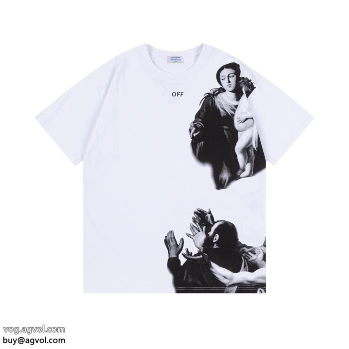 正規品保証232025先行販売半袖Tシャツオフホワイトブランド コピー s 級_0_1
