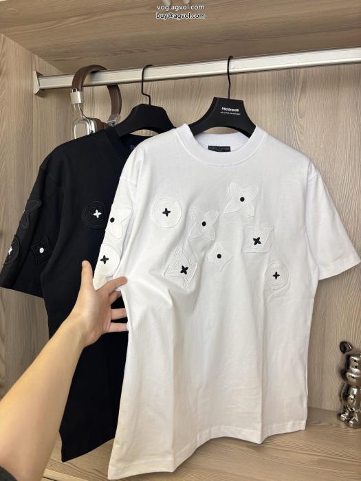 LOUIS VUITTON半袖Tシャツ上質感通気性と吸汗性に優れブランド 偽物 通販_0_2