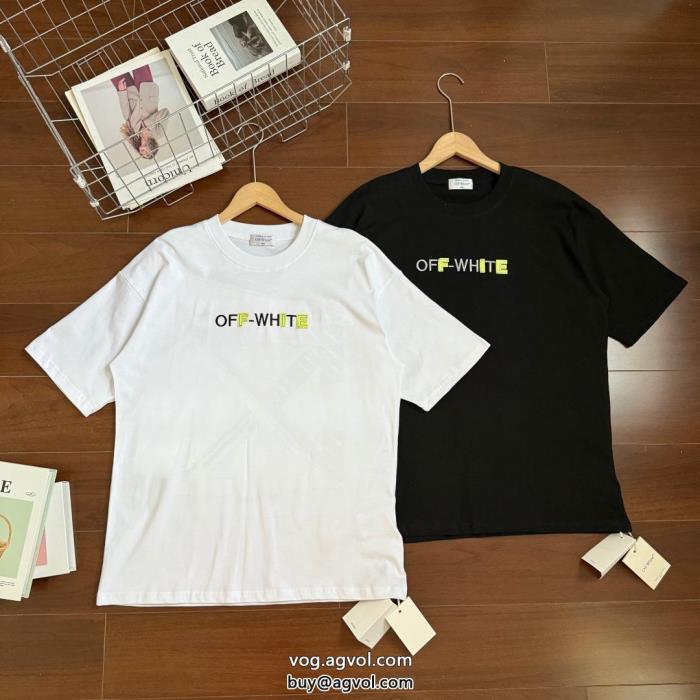 オフホワイト期間限定高級感漂うブランド スーパー コピー半袖Tシャツ_0_1