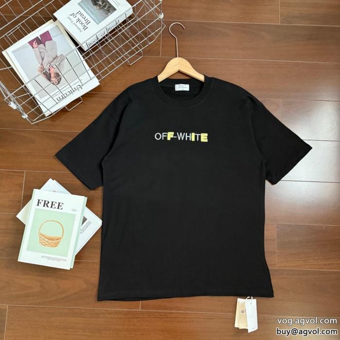 オフホワイト期間限定高級感漂うブランド スーパー コピー半袖Tシャツ_0_2