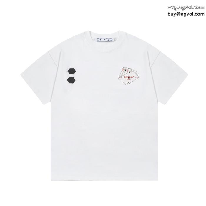 コピー ブランド 販売在庫あり即発ファッションの最先端！オフホワイト半袖Tシャツ_0_3