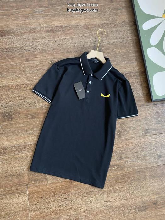 FENDI幅広く使える大幅に値下げブランド スーパー コピー 優良半袖Tシャツ_0_2