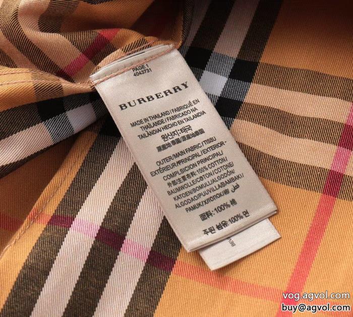 長袖シャツスーパー コピー 品優しい肌触り風通しの良いフレアBURBERRY_0_1