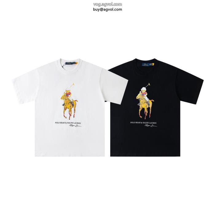Polo Ralph Lauren半袖Tシャツ流行スタイル2025新作大人の余裕が漂うスーパー コピー  _0_2
