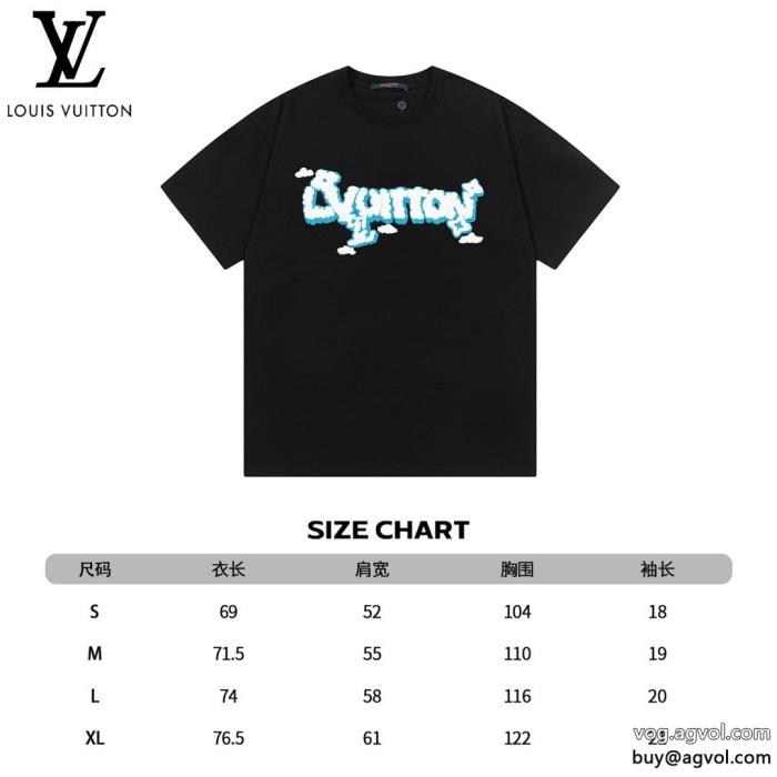 半袖Tシャツ毎年爆発的人気お気に入りのスタイルLOUIS VUITTONブランド コピー  _0_0