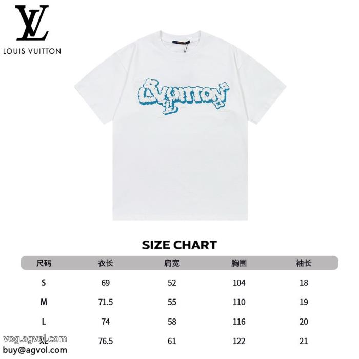 半袖Tシャツ毎年爆発的人気お気に入りのスタイルLOUIS VUITTONブランド コピー  _0_1