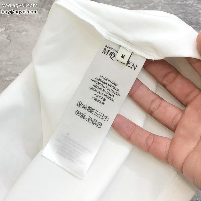 半袖Tシャツ偽 ブランド 販売alexander mcqueen2025トレンドお手頃価格_0_1