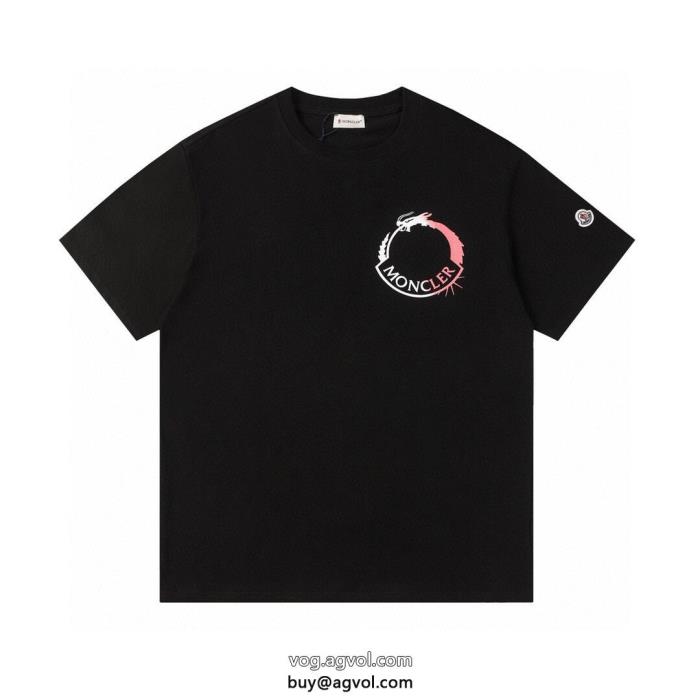 半袖Tシャツ偽 ブランド MONCLER周りの視線を圧倒する新作高級感漂う_0_3