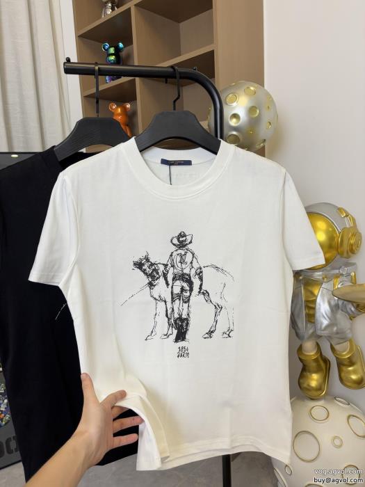 着心地良く2025年新作通販ルイ ヴィトン半袖Tシャツコピー 品 ブランド_0_2