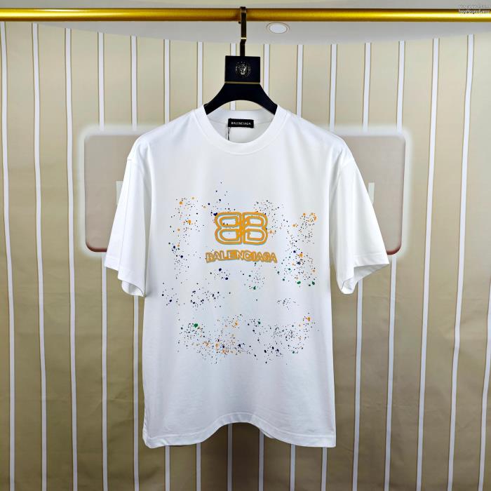 バレンシアガコピー 商品 ブランド2025の流行りの新品大人の色味半袖Tシャツ_0_3
