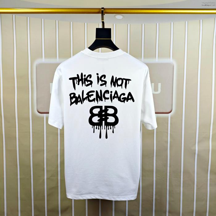 偽物 ブランド 販売お手軽な価格気分が上がるbalenciaga半袖Tシャツ_0_1
