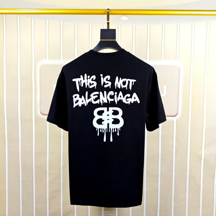 偽物 ブランド 販売お手軽な価格気分が上がるbalenciaga半袖Tシャツ_0_3