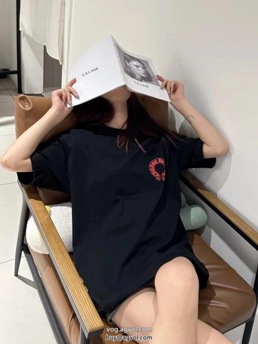 都会的な印象のスタイル完売必至CHROME HEARTSコピー 商品 販売半袖Tシャツ_0_1