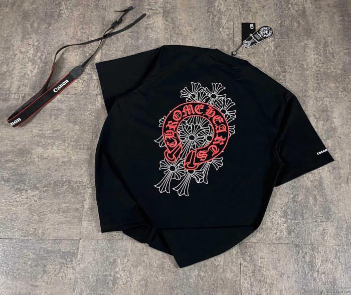 都会的な印象のスタイル完売必至CHROME HEARTSコピー 商品 販売半袖Tシャツ_0_3