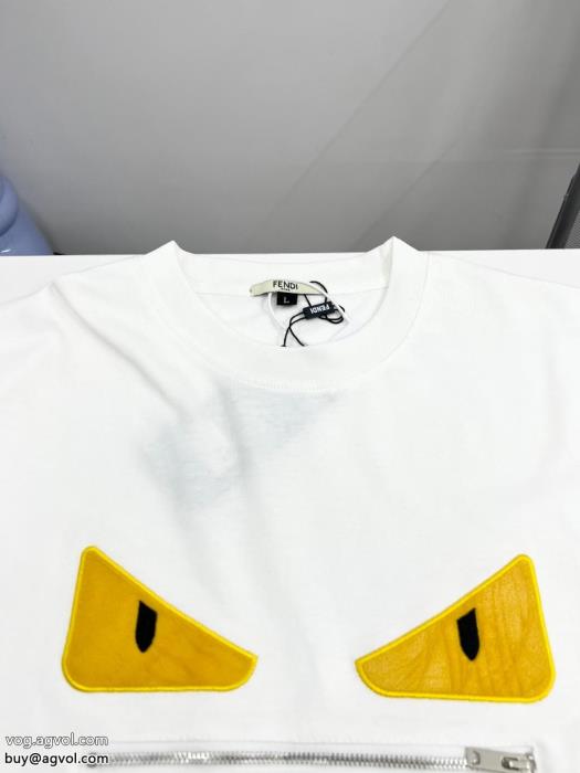 コピー ブランド 通販半袖Tシャツ早期完売2025年トレンド感が強いフェンディ_0_1
