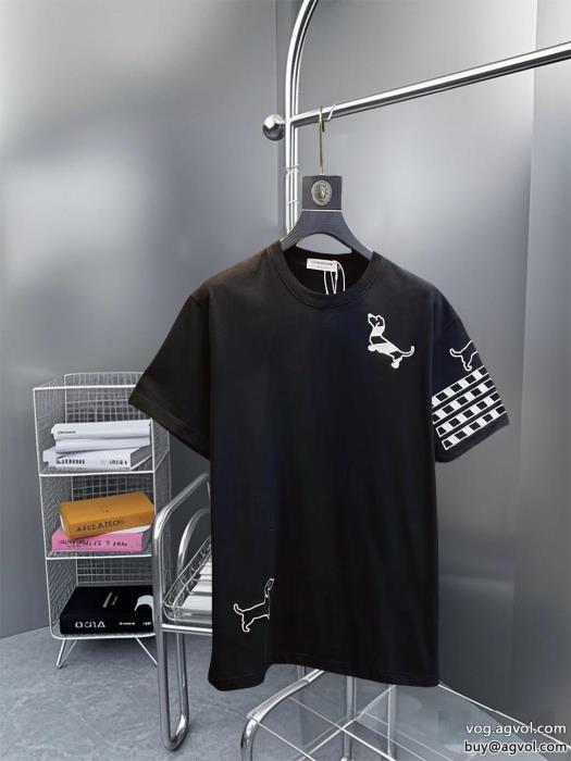 THOM BROWNE人気話題夏が待ちきれないブランド新作ブランド コピー  半袖Tシャツ_0_2