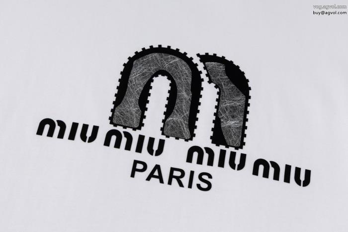 偽物 ブランド大絶賛爆発的な人気MIUMIU半袖Tシャツ_0_0