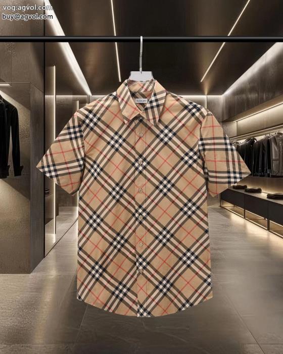 数量限定2025年の夏のマストBURBERRY半袖シャツ偽物 通販 _0_3
