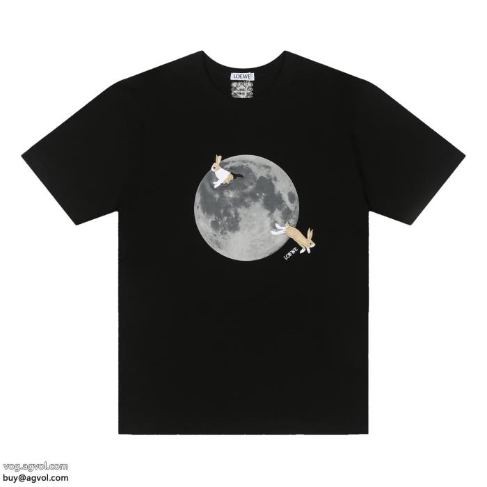 ブランド 通販 激安半袖Tシャツサラサラの着心地今季話題の一級品ロエベ_0_0
