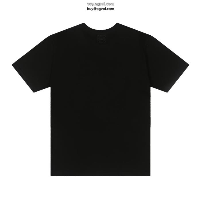 ブランド 通販 激安半袖Tシャツサラサラの着心地今季話題の一級品ロエベ_0_1